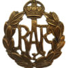 Royal Air Force (R.A.F.) Cap Badge - King's Crown