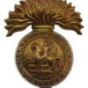 Northumberland Fusiliers Brass Cap Badge