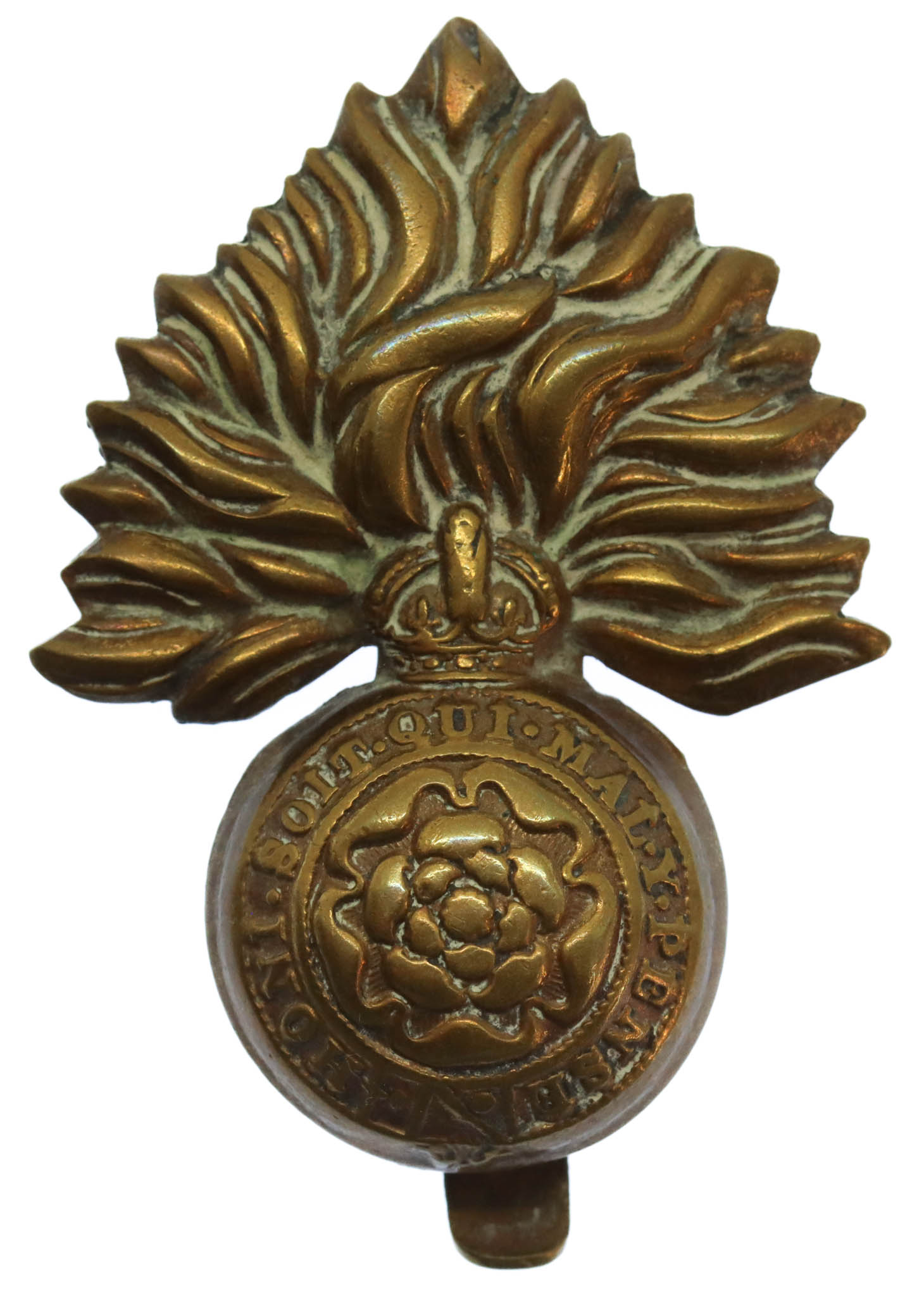 Royal Fusiliers Cap Badge - King's Crown