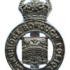 Cambridge Borough Police Cap Badge - King's Crown