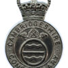 Cambridgeshire Constabulary Cap Badge - Queen's Crown