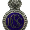 Derbyshire Constabulary Special Constable Enamelled Cap Badge - King's Crown