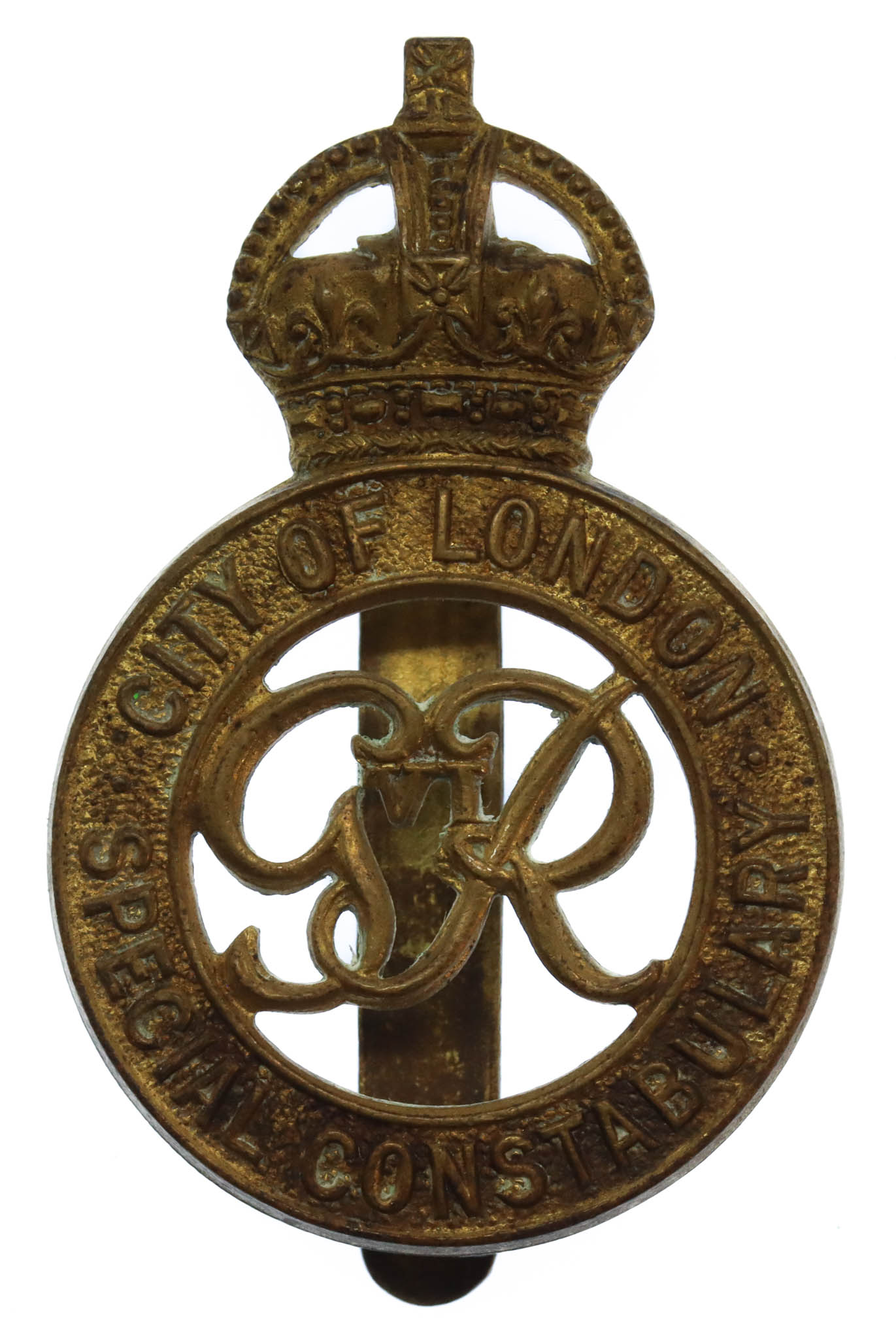 George VI City of London Special Constabulary Cap Badge