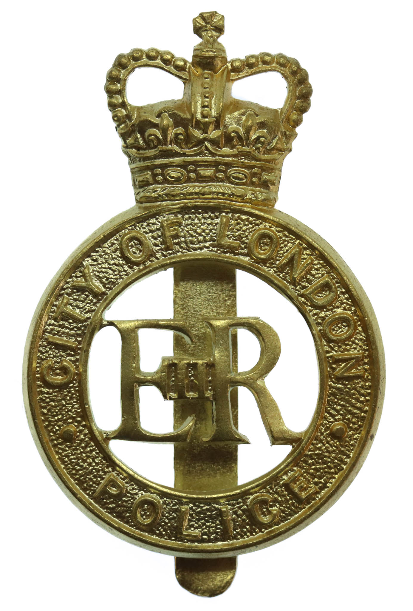 City of London Police Cap Badge - Queen's Crown