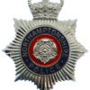 Northamptonshire Police Enamelled Helmet Plate - Queen's Crown