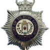 Port of Tilbury London Police Enamelled Helmet Plate - Queen's Crown