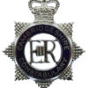 Cambridgeshire Constabulary Senior Officer's Enamelled Cap Badge - Queen's Crown