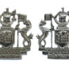 Pair of Port of London Authority Police Collar Badges
