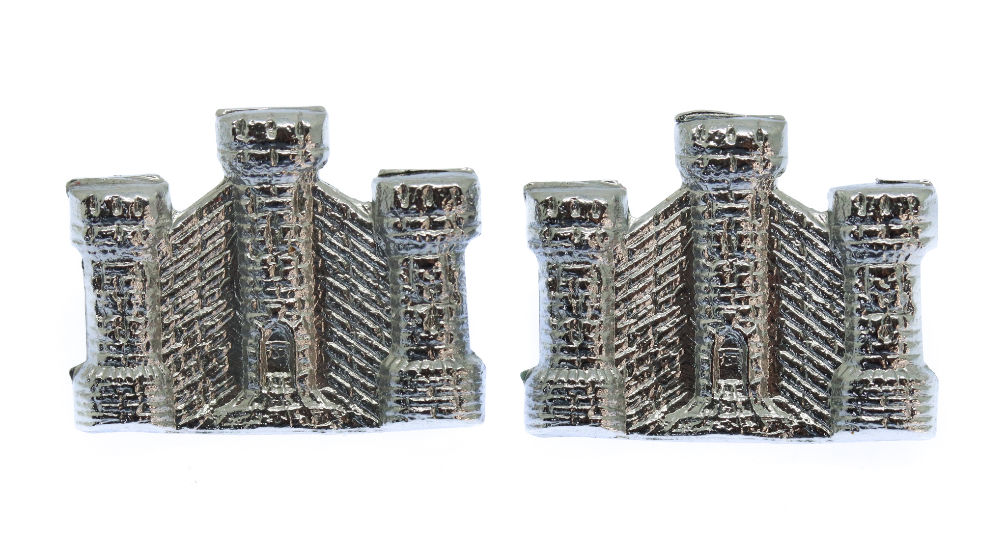 Pair of Exeter City Police Collar Badges