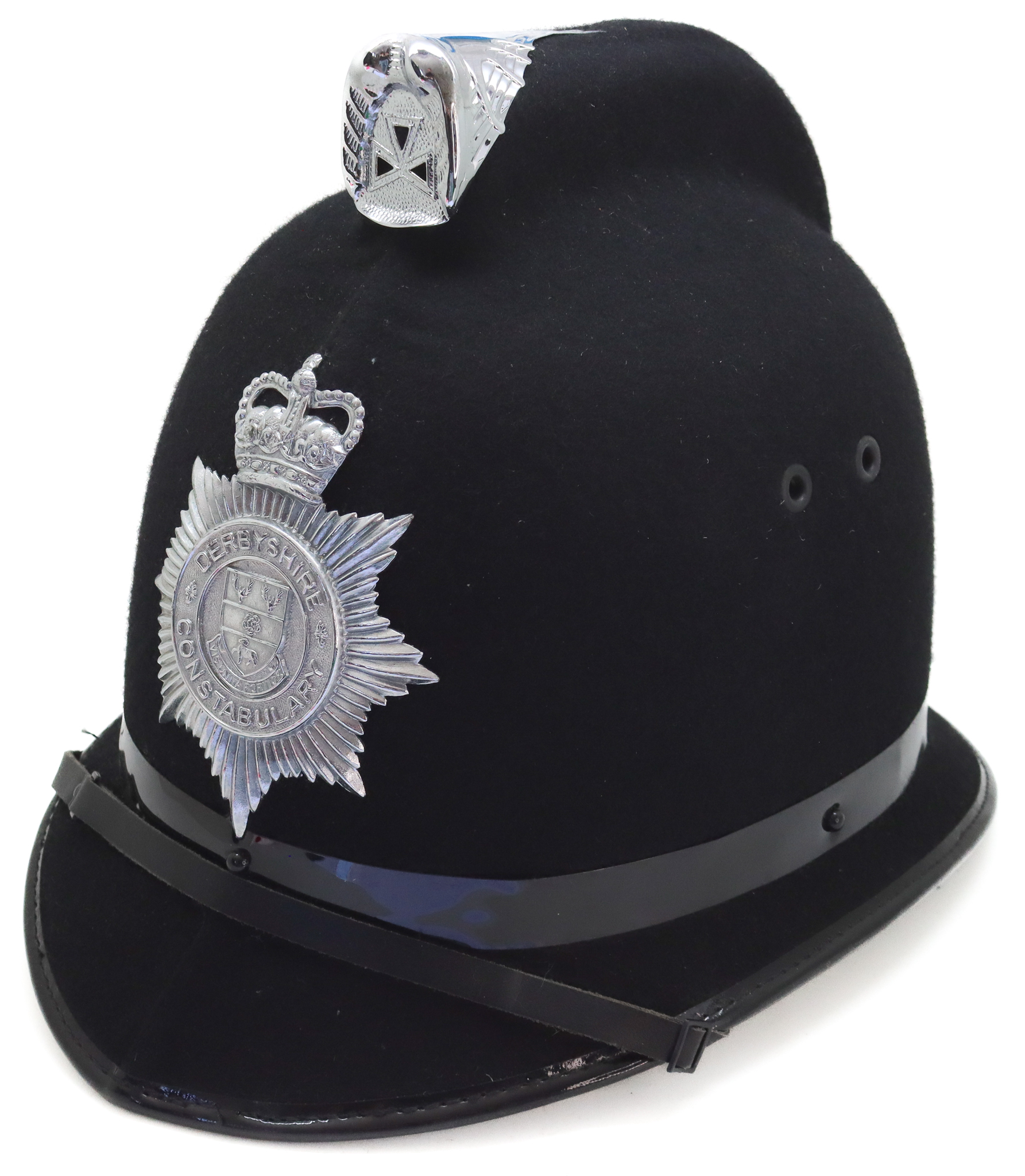 Derbyshire Constabulary Coxcomb Helmet