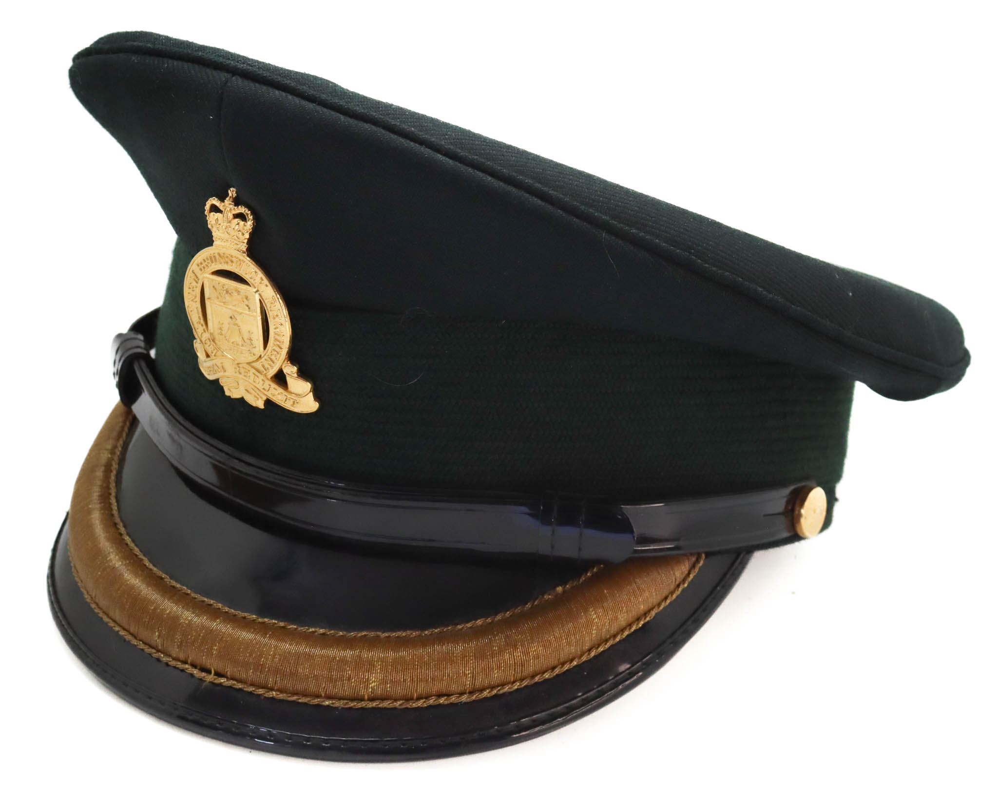 Canadian Royal New Brunswick Regiment Junior Officer's Peaked Cap 