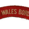 South Wales Borderers (SOUTH WALES BORDERERS) WW2 Printed Shoulder Title