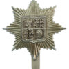 13th Bn. London Regiment (Kensington Rifles) Anodised (Staybrite) Cap Badge