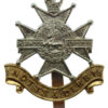 Notts & Derby Regiment (Sherwood Foresters) Anodised (Staybrite) Cap Badge
