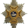 Worcestershire & Sherwood Foresters Officer's Cap Badge