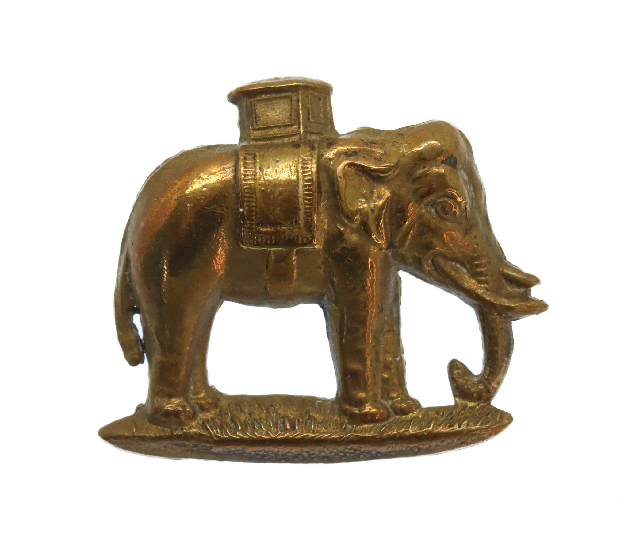 West Riding Regiment (Duke of Wellington's) Brass Collar Badge