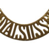 Royal Sussex Regiment (ROYAL SUSSEX) Shoulder Title