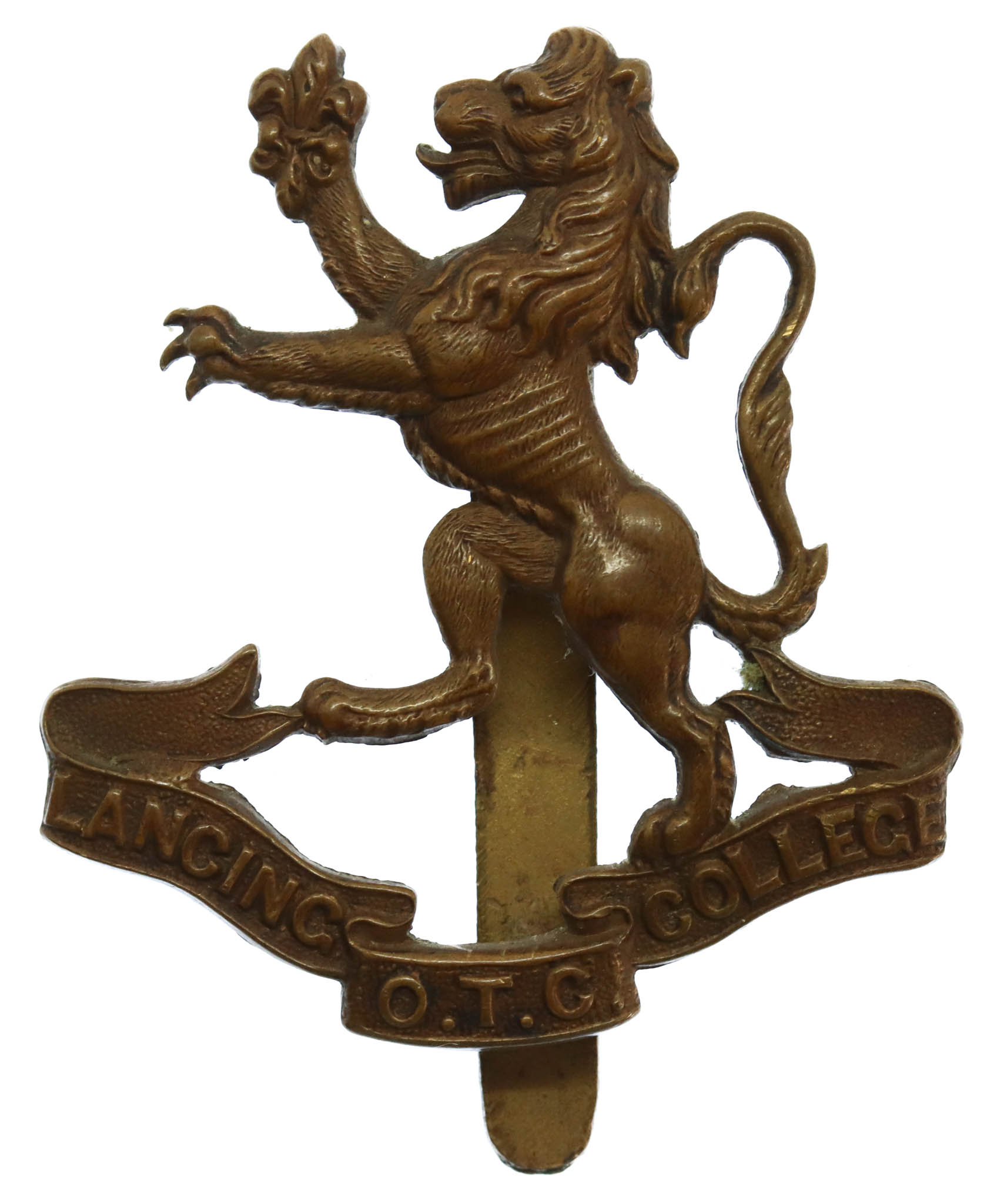 Lancing College, Sussex O.T.C. Cap Badge