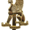 Leeds University O.T.C. Anodised (Staybrite) Cap Badge