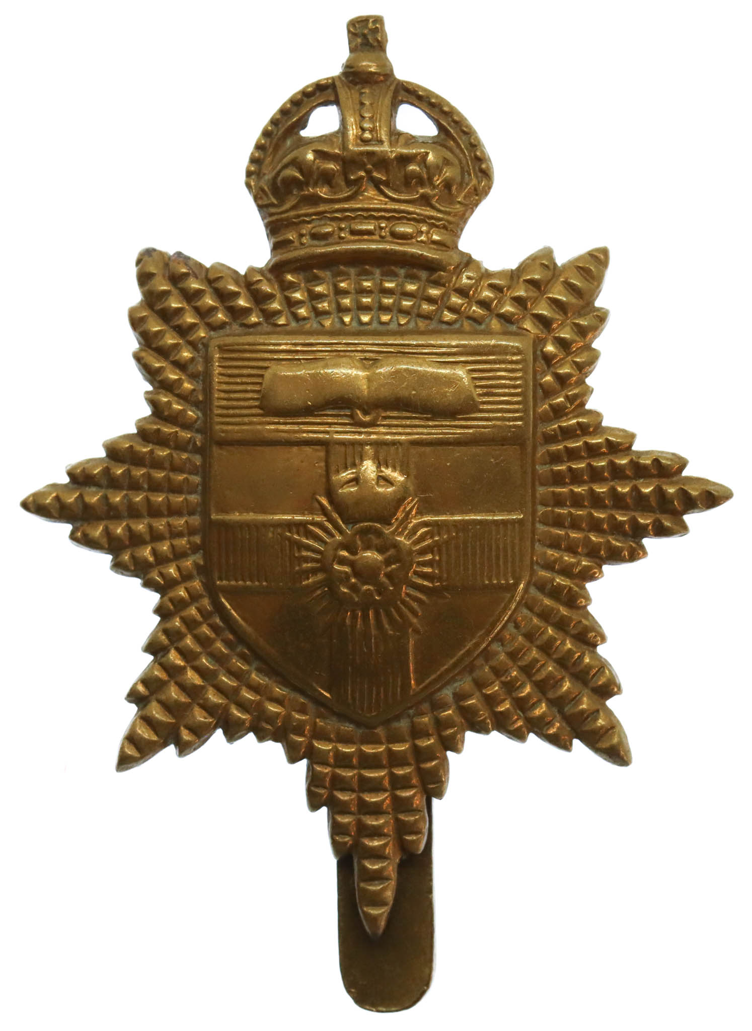 University of London O.T.C. Cap Badge - King's Crown