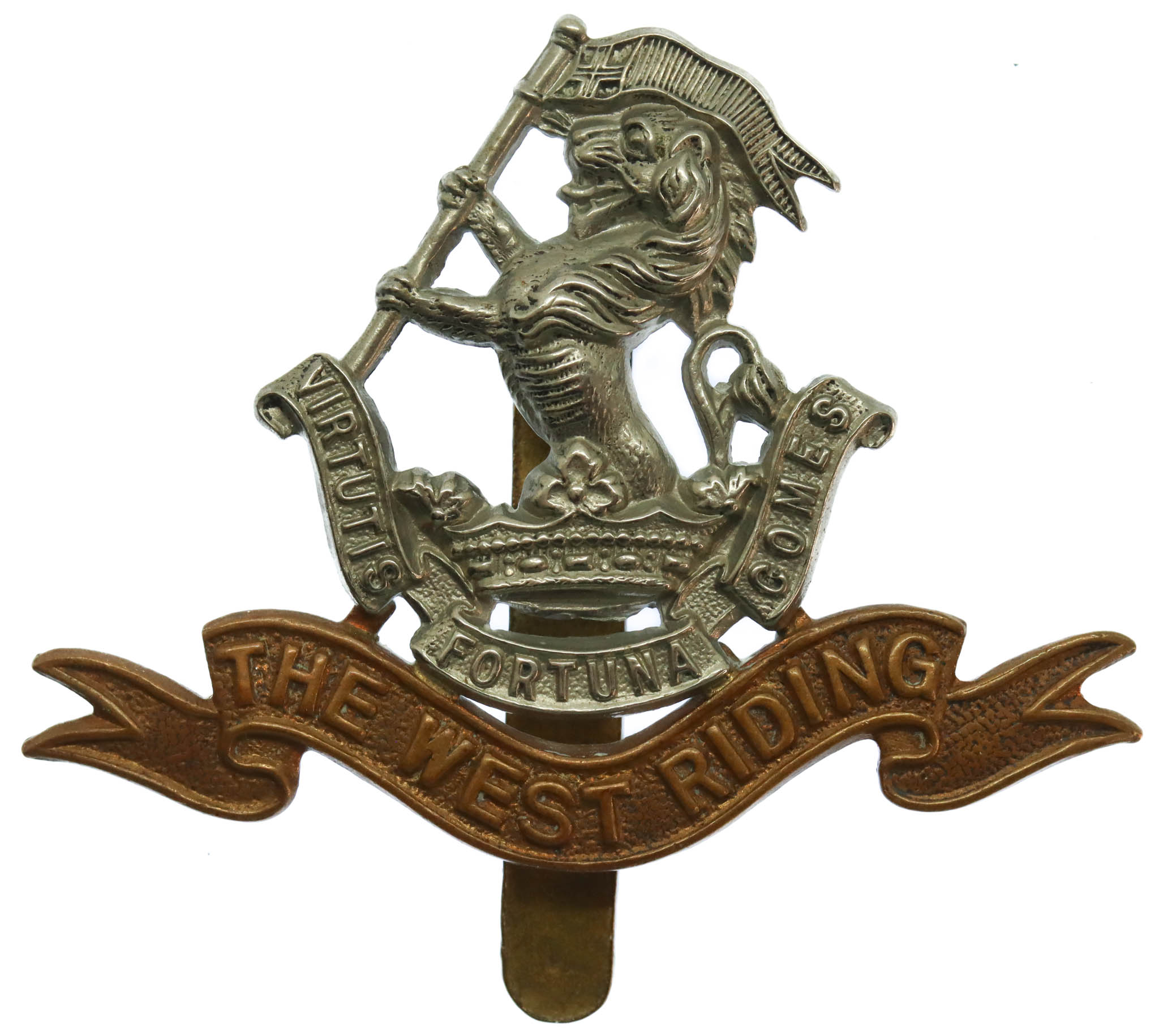West Riding Regiment (Duke of Wellington's) Cap Badge