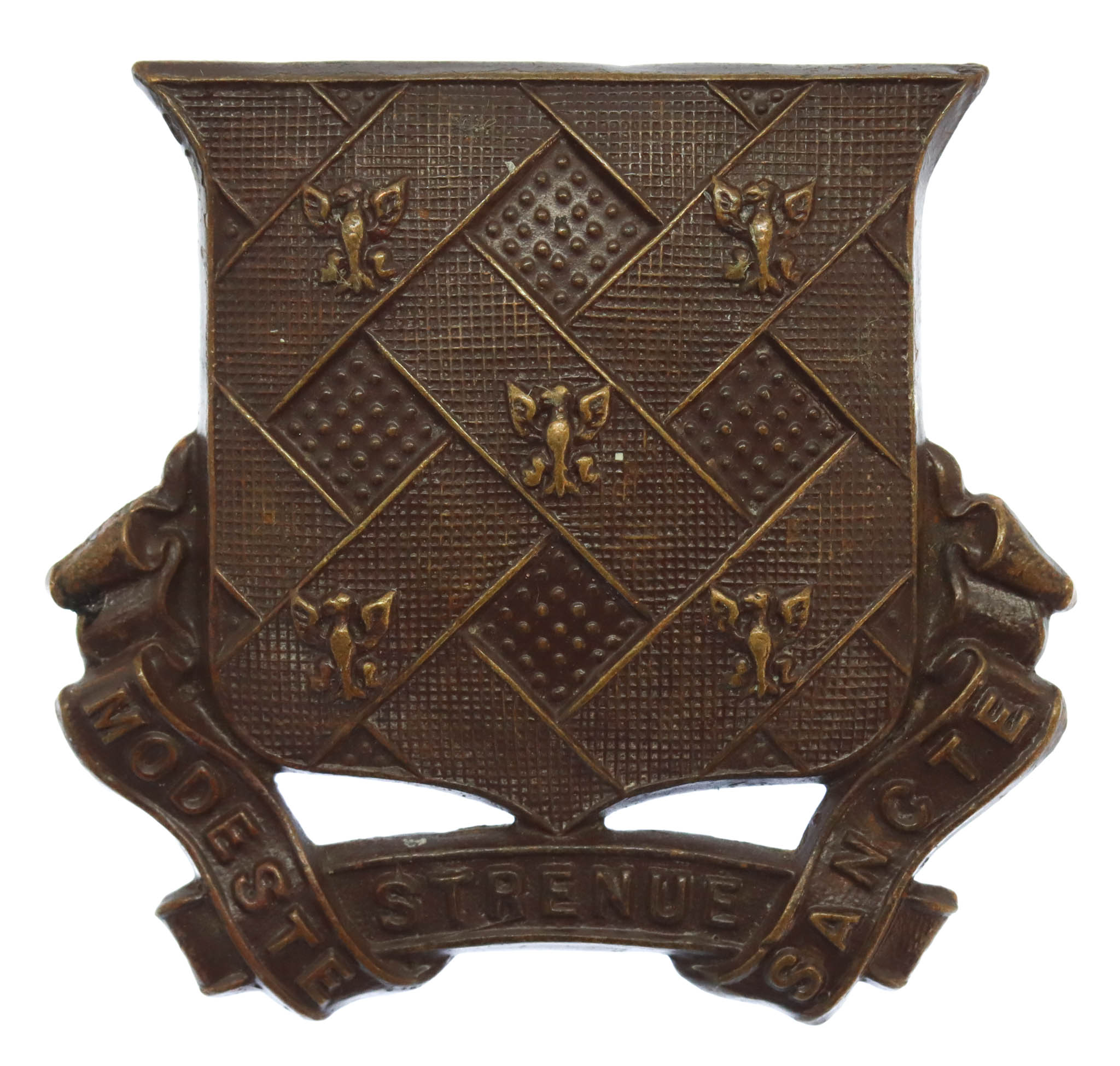 Rutlish School, Surrey O.T.C. Cap Badge