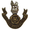 Rossall School C.C.F. Cap Badge - King's Crown