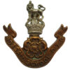 Rossall School O.T.C. Cap Badge - King's Crown