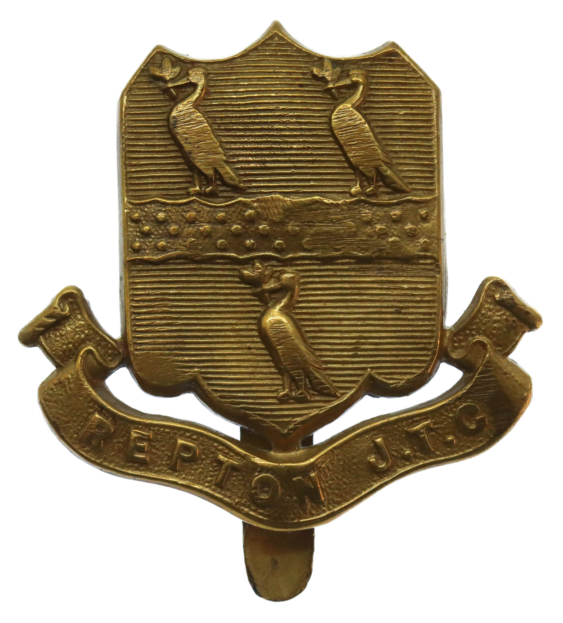 Repton School J.T.C. Cap Badge