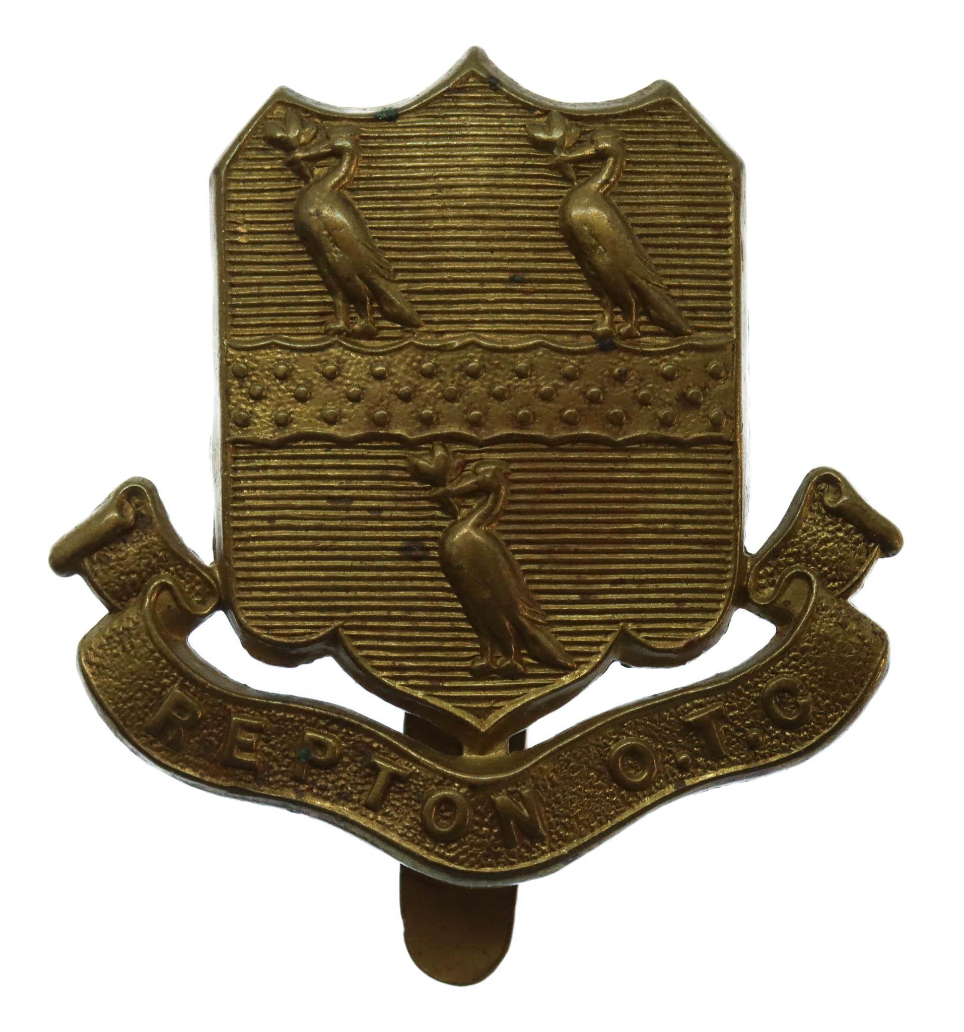 Repton School O.T.C. Cap Badge