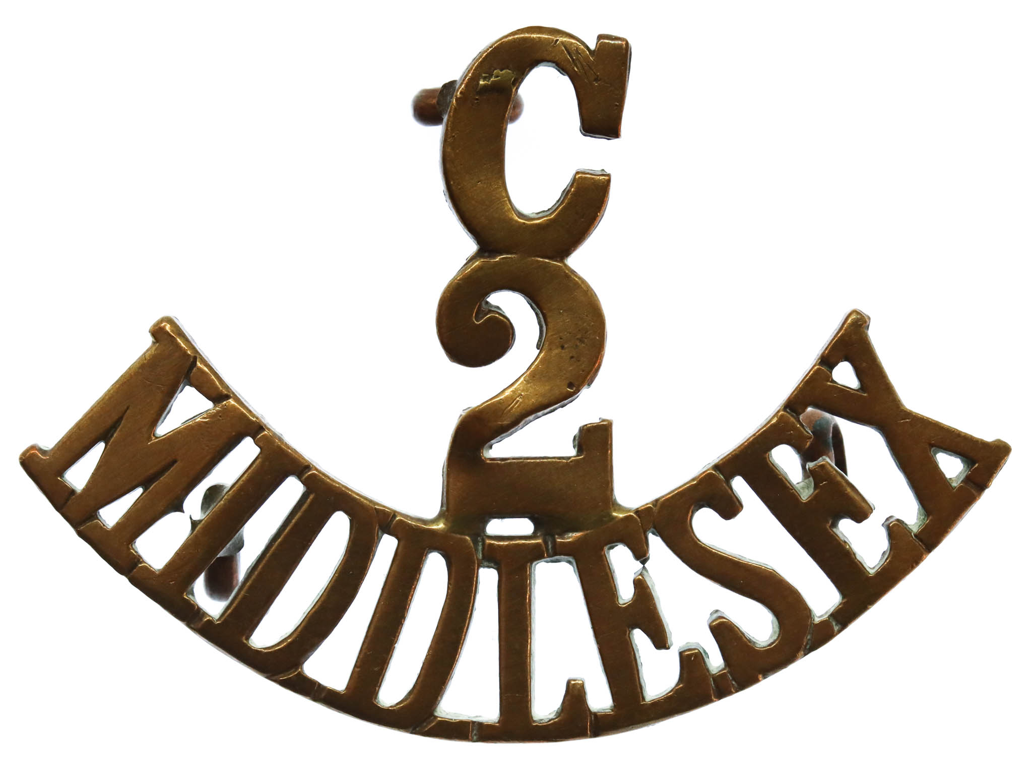 2nd Cadet Bn. Middlesex Regiment (C/2/MIDDLESEX) Shoulder Title