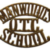 Manwood's School O.T.C. (MANWOOD'S/OTC/SCHOOL) Shoulder Title