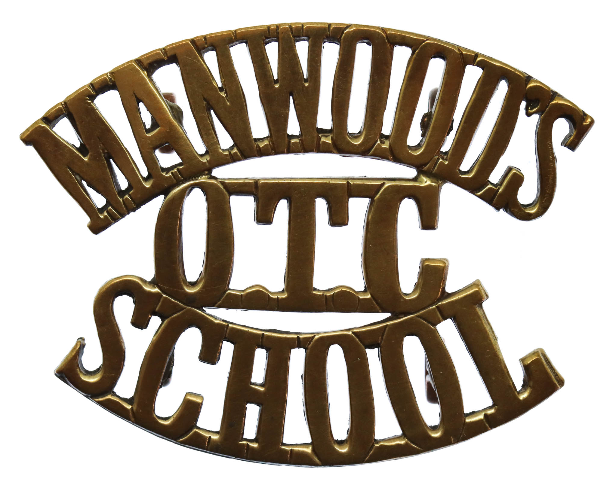 Manwood's School O.T.C. (MANWOOD'S/OTC/SCHOOL) Shoulder Title