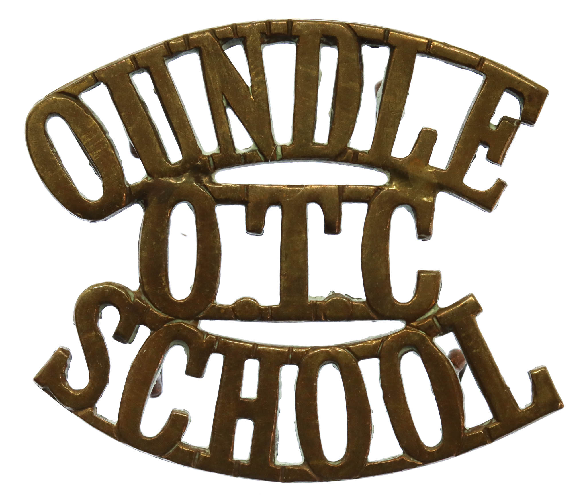 Oundle School O.T.C. (OUNDLE/OTC/SCHOOL) Shoulder Title