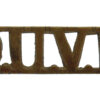 Scarce Oxford University Volunteer Battalion (O.U.V.B.) Shoulder Title