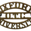 Oxford University O.T.C. (OXFORD/O.T.C./UNIVERSITY) Shoulder Title 