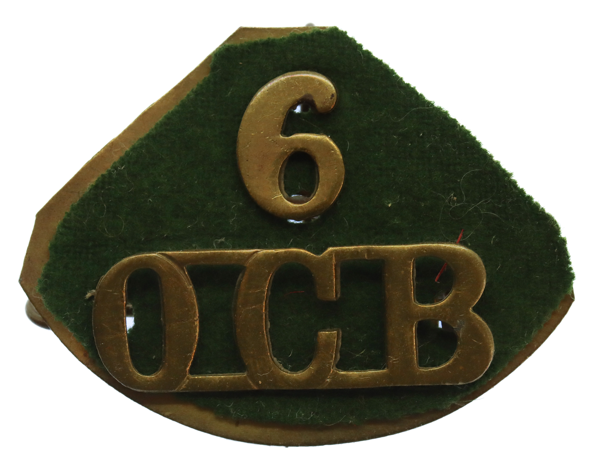 6th Officer Cadet Battalion, Oxford (6/O.C.B.) Shoulder Title