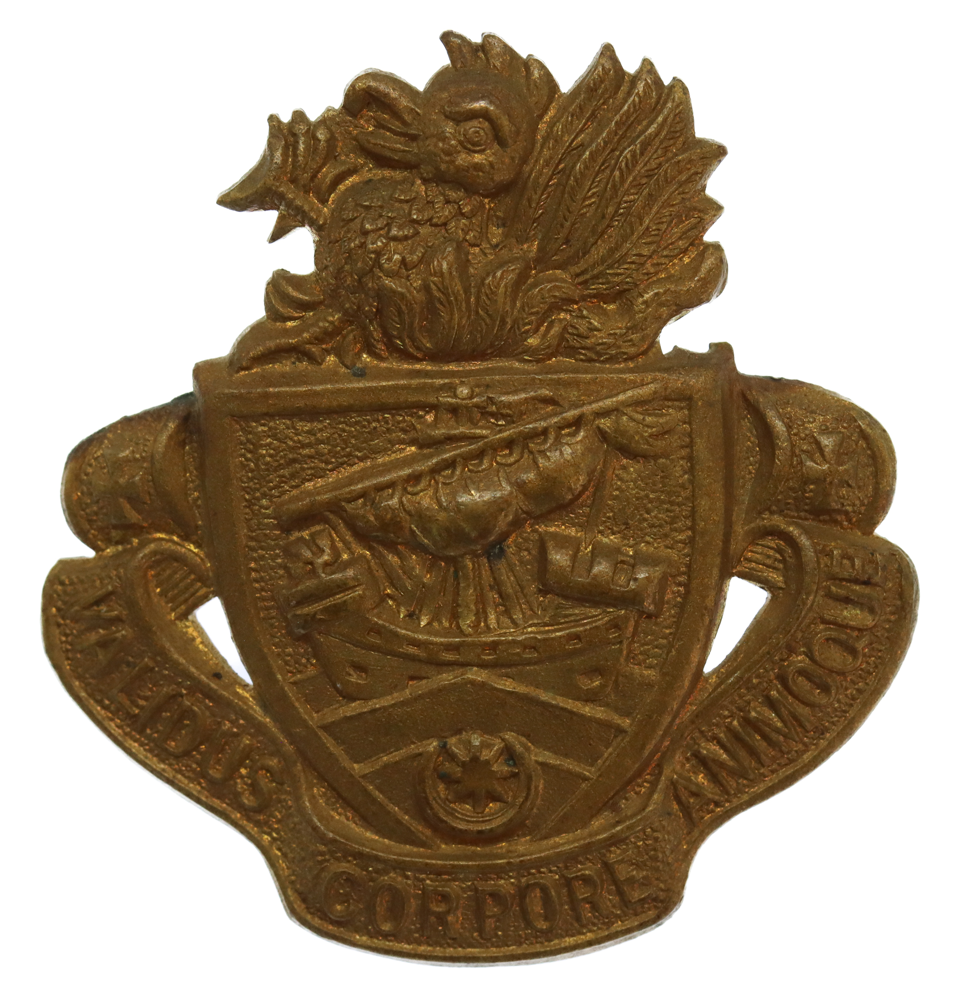 Portsmouth Southern Grammar School O.T.C. Cap Badge