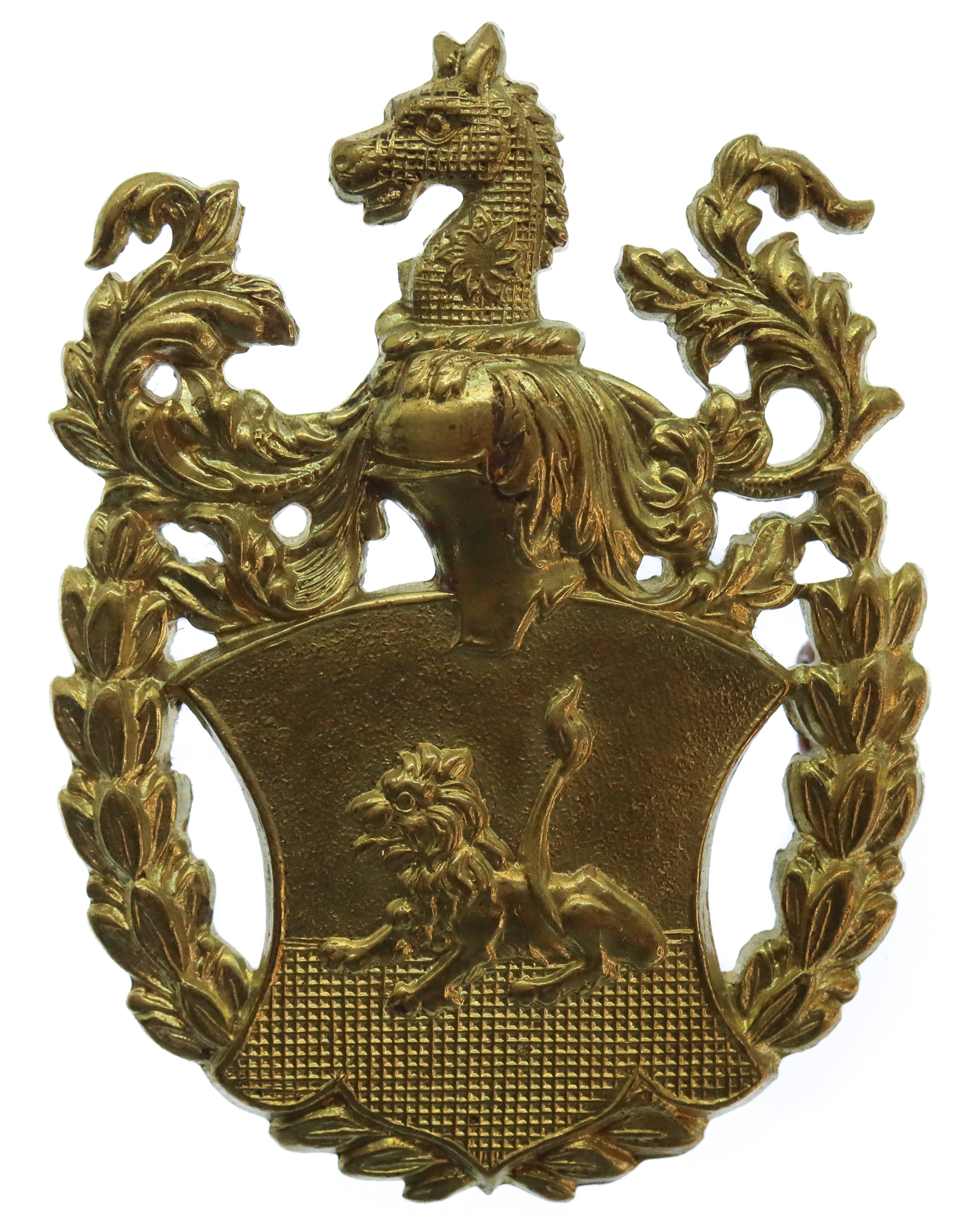 Portsmouth Grammar School O.T.C. Cap Badge