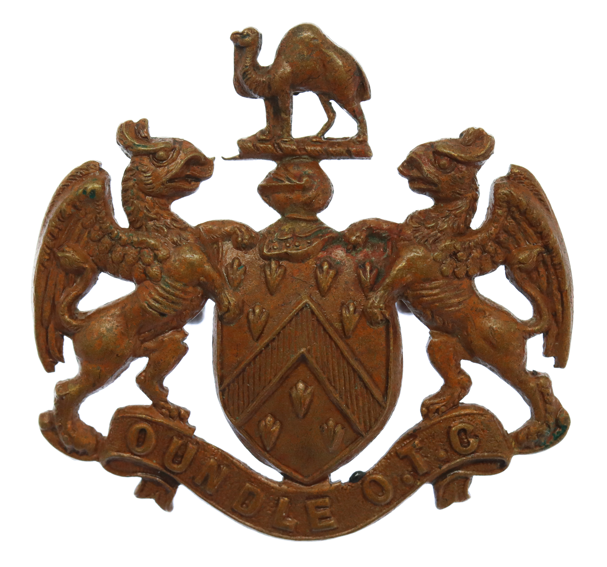 Oundle School, Peterborough O.T.C. Cap Badge
