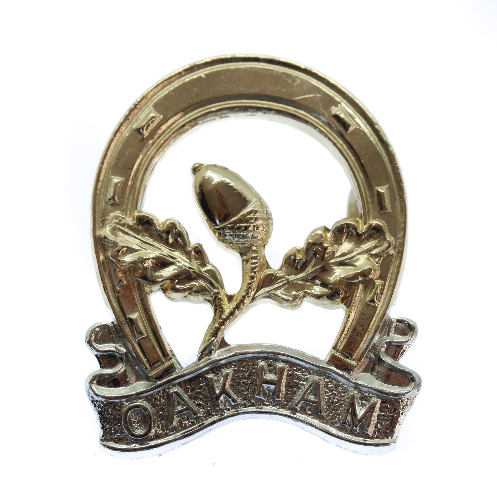 Oakham School Combined Cadet Force Anodised (Staybrite) Cap Badge