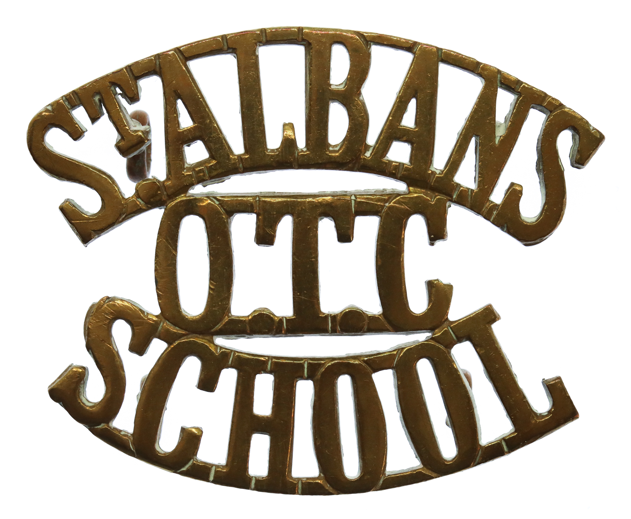St. Alban's School O.T.C. (ST. ALBAN'S/O.T.C./SCHOOL) Shoulder Title