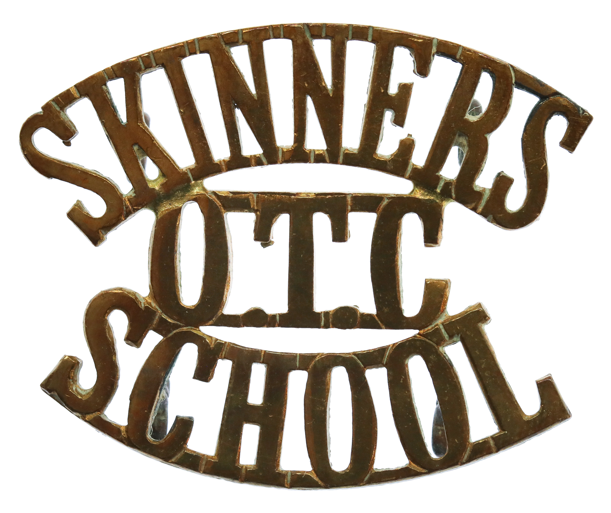 Skinners School O.T.C. (SKINNER'S/O.T.C./SCHOOL) Shoulder Title