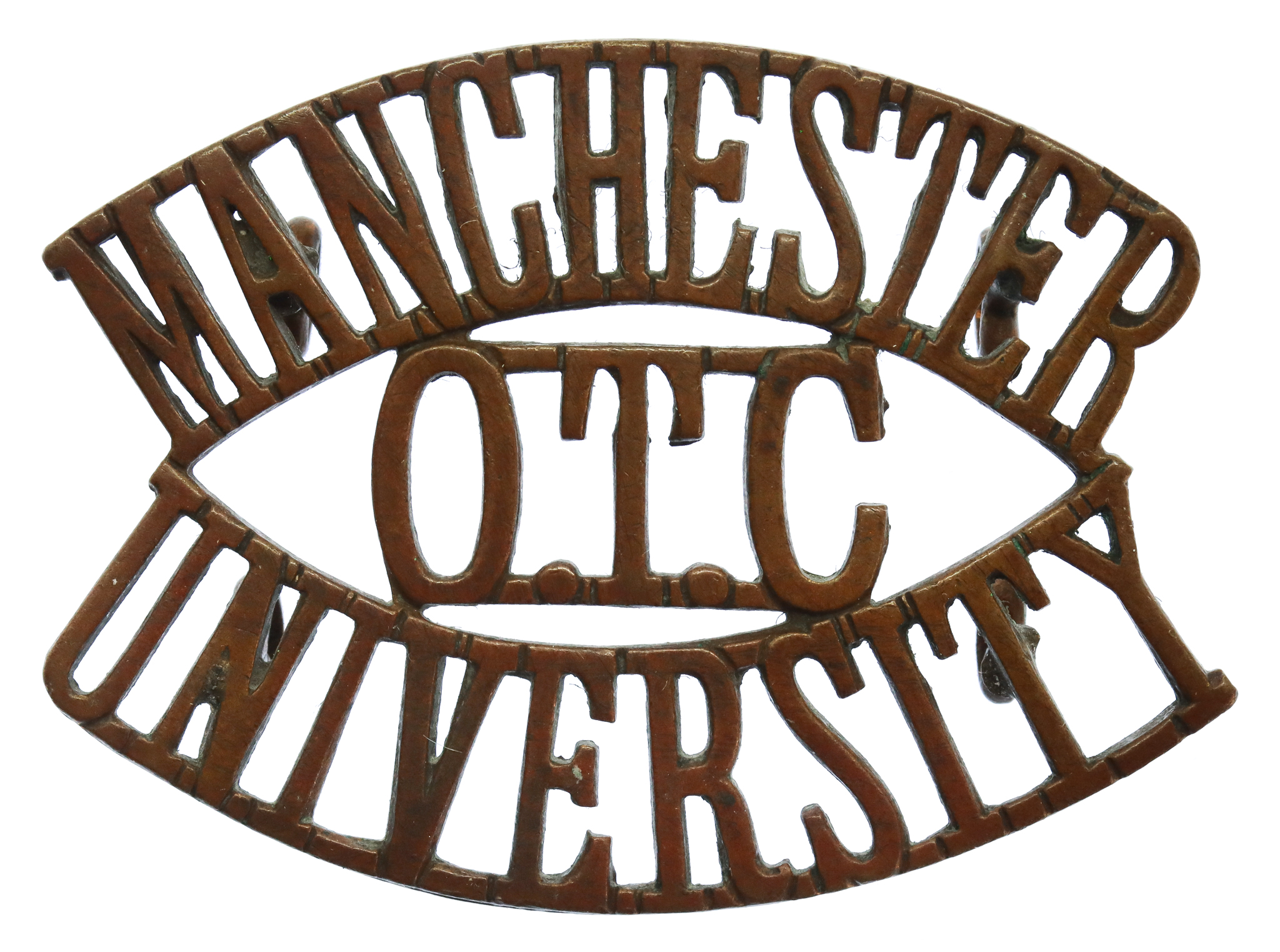 Manchester University O.T.C. (MANCHESTER/O.T.C./UNIVERSITY) Shoulder Title