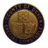County of Devon Special Constable Enamelled Lapel Badge