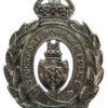 Stockport Borough Police Wreath Helmet Plate - King's Crown