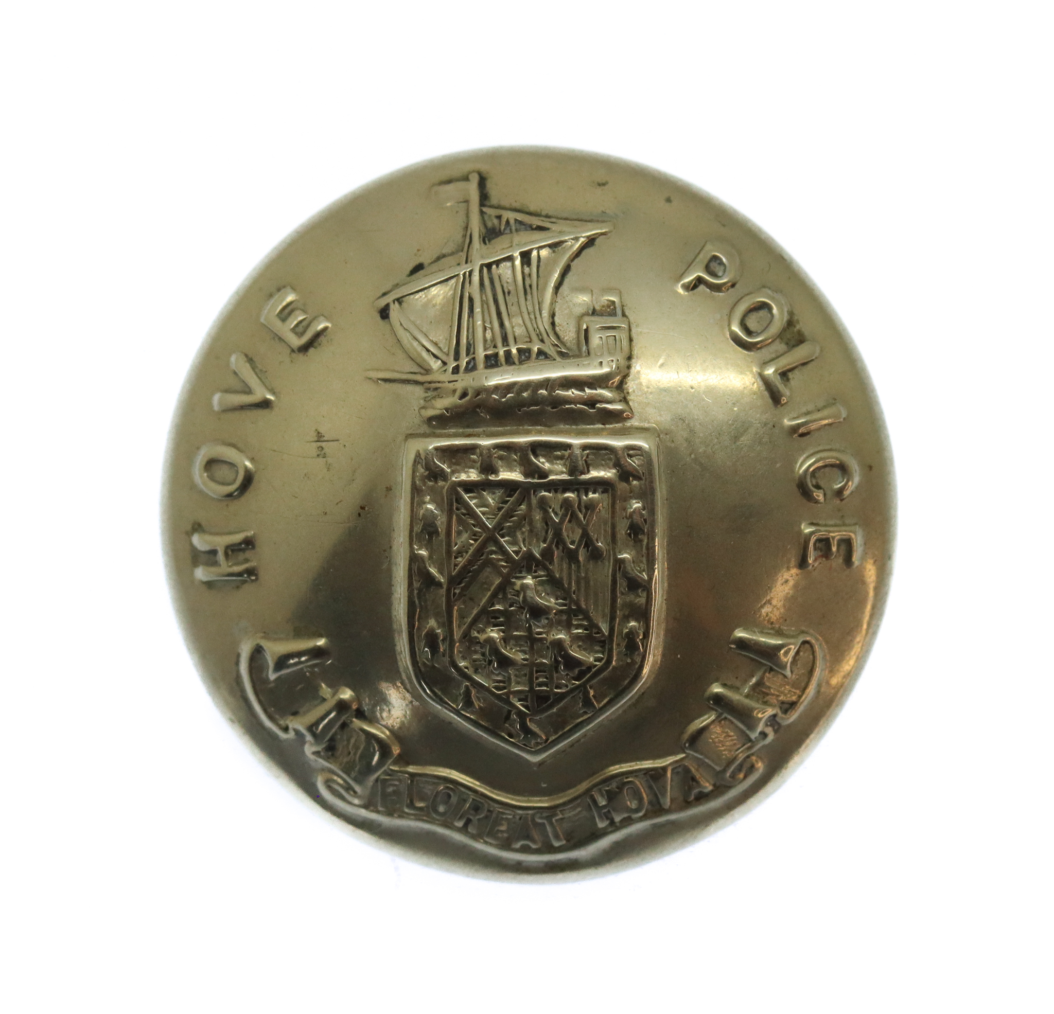 Hove Borough Police Coat of Arms Button (24mm)