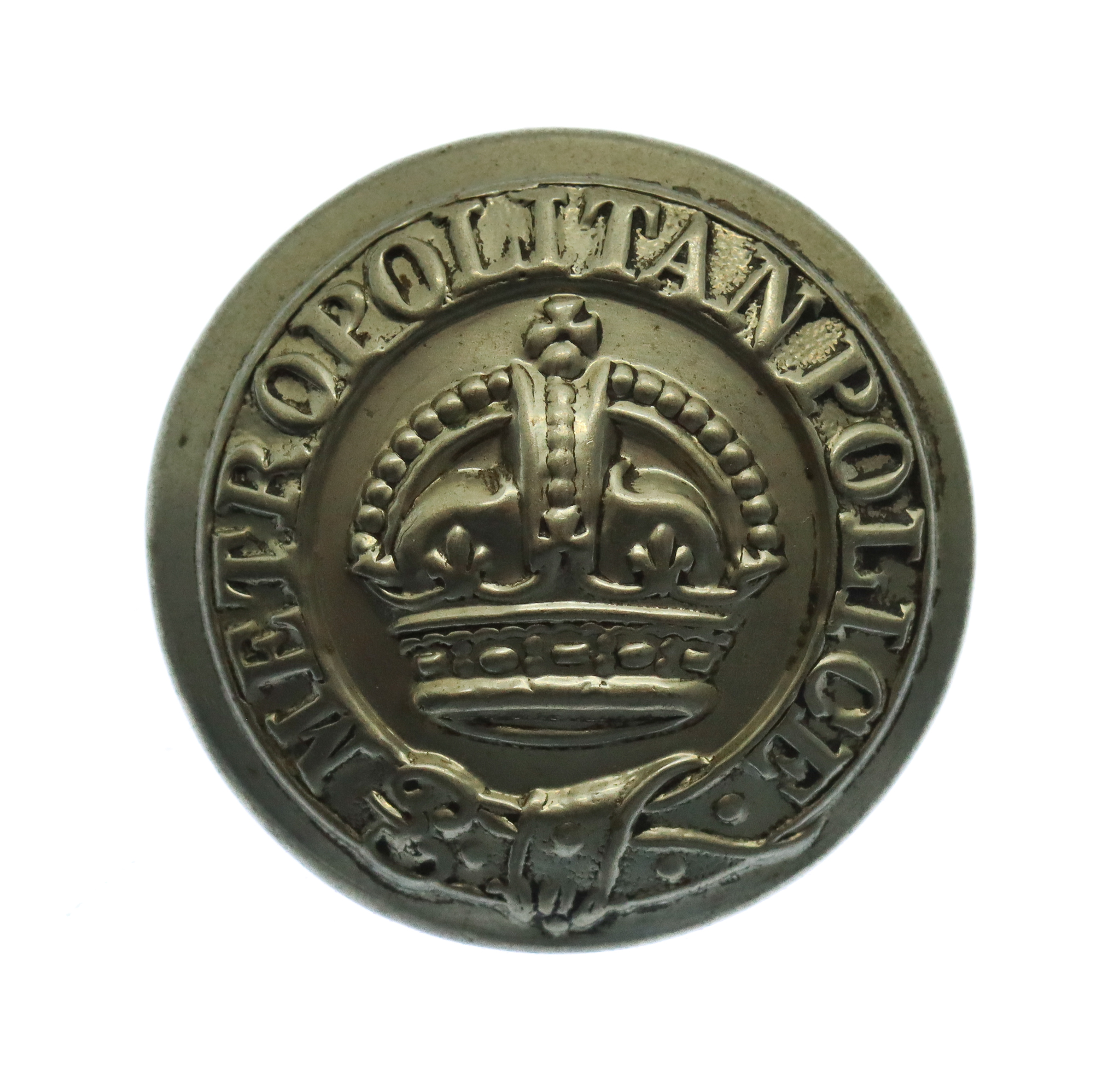 Metropolitan Police Button - King's Crown (24mm)