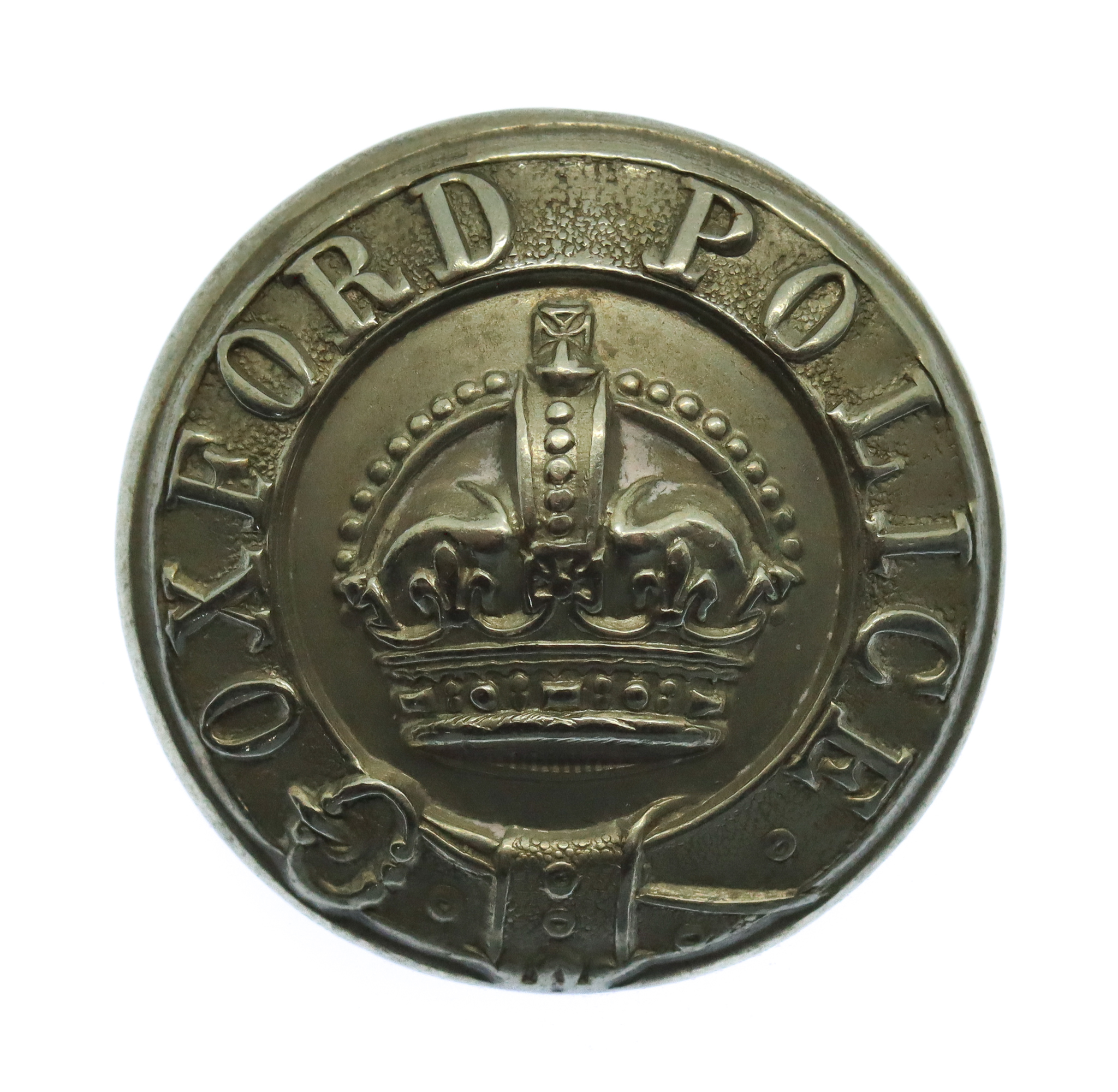 Oxford City Police Button - King's Crown (25mm)
