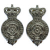 Pair of North Riding Constabulary Collar Badges - Queen's Crown